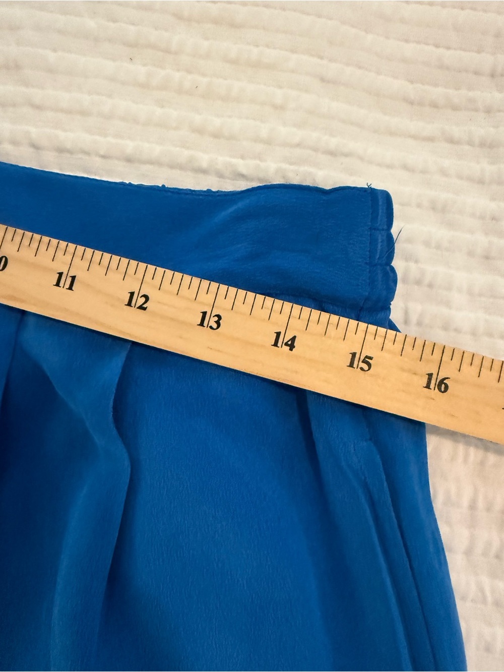 Set- Vintage Silk Women's Cobalt Blue Pantsuit GUC 0772 - Picture 10 of 15